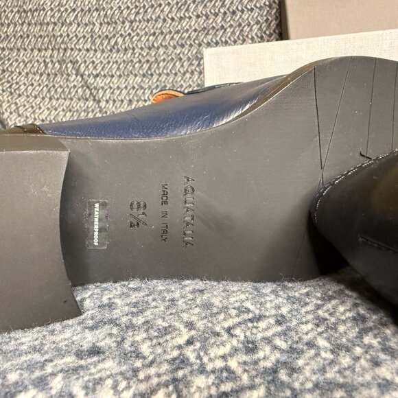 Aquatalia Heeled Loafers Size 8.5 - Picture 7 of 11